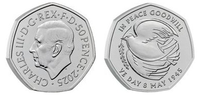 50 pence (fim da Segunda Guerra Mundial)