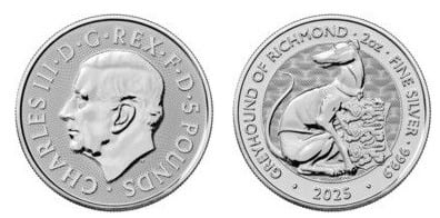 5 libras (2oz Richmond Greyhound)