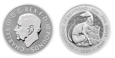 10 libras (10oz Richmond Greyhound)