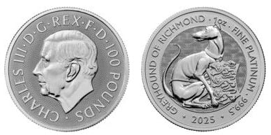 100 libras (1oz Richmond Greyhound)