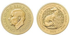 100 libras (1oz Richmond Greyhound)