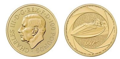 100 libras (60º aniversário de James Bond)