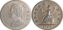 1 farthing (Jorge II)