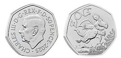 50 pence (15º aniversário do Zog)
