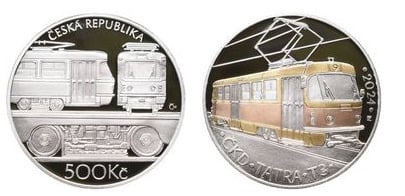 500 korun (Tatra Tram T3-Smooth)