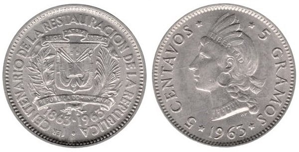 5 centavos (100º Aniversário da Restauração da República)