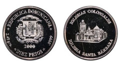 10 pesos (Iglesia Santa Barbara)