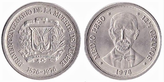 1/2 peso (Primeiro Centenário da Morte de D. Duarte)