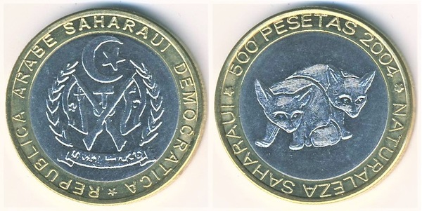 500 pesetas (Natureza sarauí)