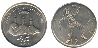 2 lire (Astronauta)