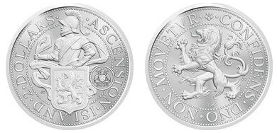2 dólares (aniversário do Lion Dollar)