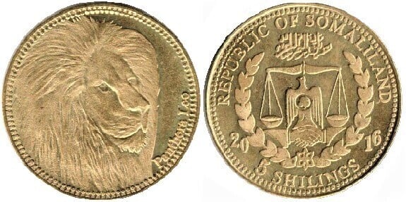 5 shillings (Leão)