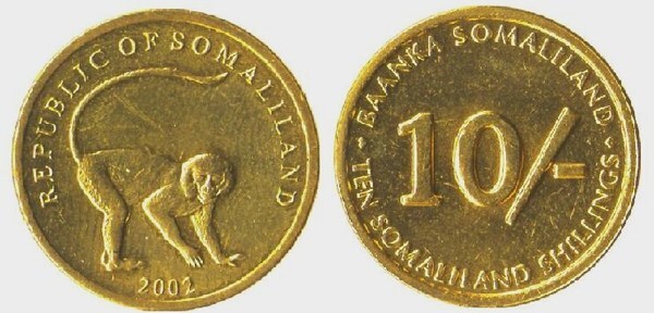 10 shillings (Macaco)