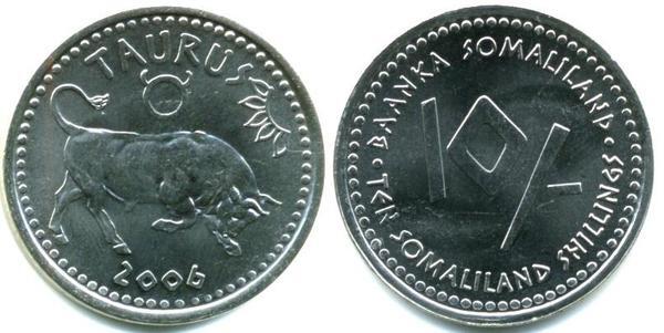 10 shillings (Horóscopo-Touro)