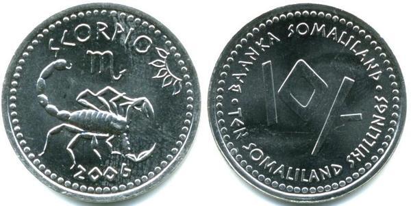 10 shillings (Horóscopo - Escorpião)