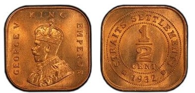 1/2 cent