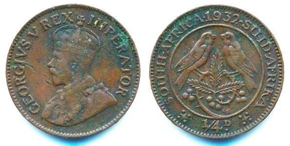 1/4 penny (Jorge V)