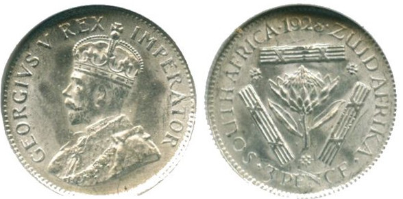 3 pence (Jorge V)