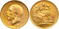 1 sovereign (Jorge V)