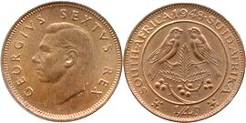 1/4 penny (Jorge VI)