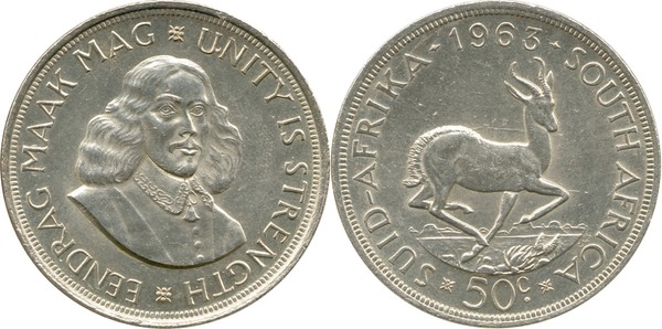 50 cents (SUID-AFRIKA - ÁFRICA DO SUL)