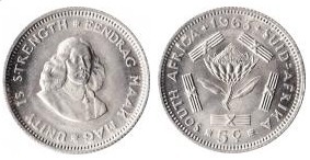 5 cents (ÁFRICA DO SUL - SUID-AFRIKA)