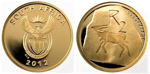 2 rand (O património Khoisan - ÁFRICA DO SUL)