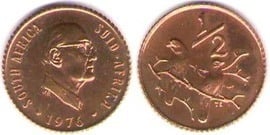 ½ cent (ÁFRICA DO SUL - SUID-AFRIKA)