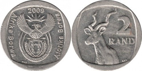 2 rand (África Borwa - Aforika Borwa)