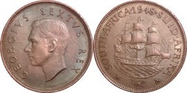 1/2 penny (Jorge VI)