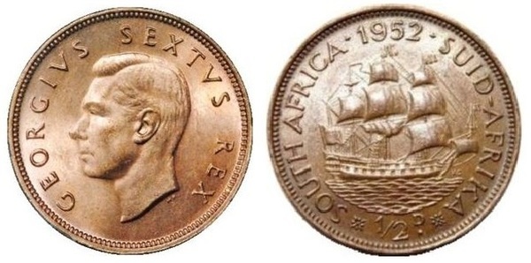 1/2 penny (Jorge VI)