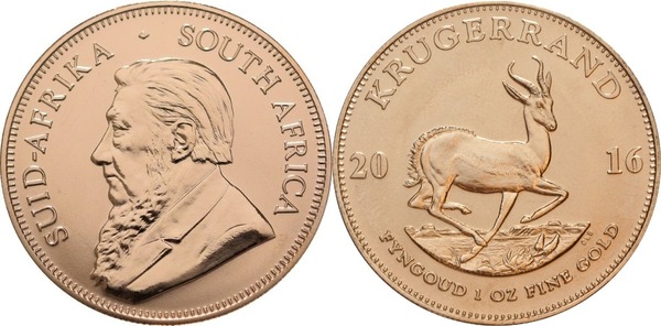 1 krugerrand (SUID-AFRIKA ◇ ÁFRICA DO SUL)