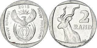 2 rand (Isewula Afrika - iNingizimu Afrika)