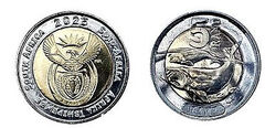 5 rands (Africânder - Venda - Inglês)