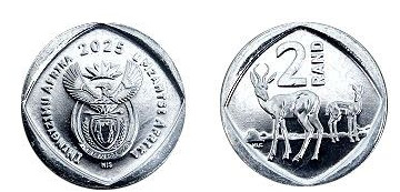 2 rands (Zulu - Xhoza)