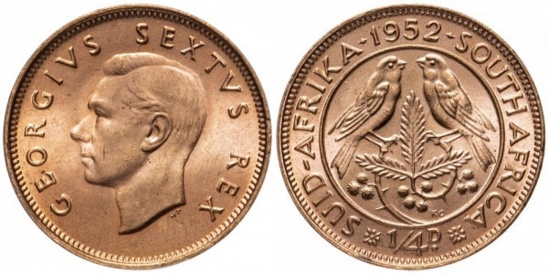 1/4 penny (Jorge VI)