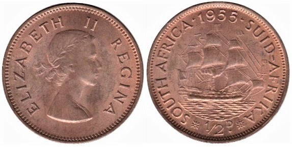 ½ penny (Elizabeth II)