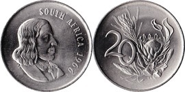 20 cents (ÁFRICA DO SUL)