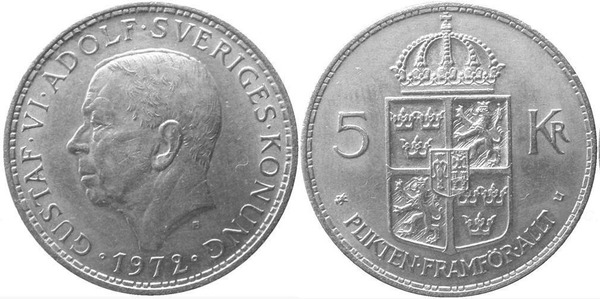 5 kronor (Gustaf VI)