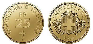 25 francos (brasão de armas)