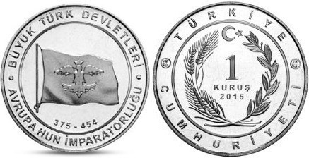 1 kuruş (Grandes Estados Turcos: Império Europeu Húnico)