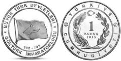 1 kuruş (Grandes Estados Turcos: Kanato Göktürk)