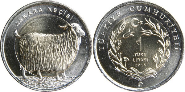 1 lira (cabra angorá)