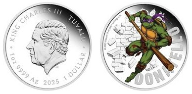 1 dólar (Donatello)