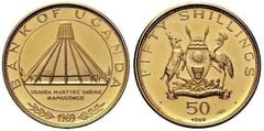 50 xelins (Visita do Papa Paulo VI)