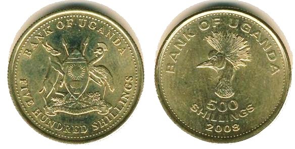 500 shillings (Grua)