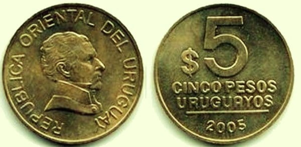 5 pesos