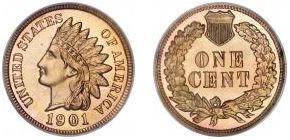 1 cent (Cêntimo de cabeça de índio)