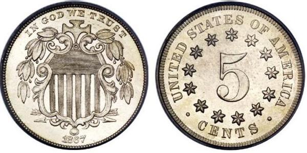 5 cents (Escudo de níquel)