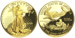 50 dollars (Gold American Eagle)